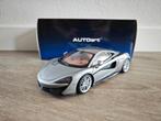 Autoart McLaren 570S Blade Silver / silver wheels 76043, Hobby en Vrije tijd, Modelauto's | 1:18, Ophalen of Verzenden, Zo goed als nieuw