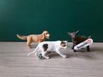Schleich hond, kat en geitje, Ophalen of Verzenden, Nieuw, Hond of Kat, Beeldje of Figuurtje