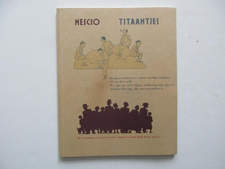 Nescio - Titaantjes tek Joost Swarte, Boeken, Literatuur, Gelezen, Nederland, Ophalen of Verzenden