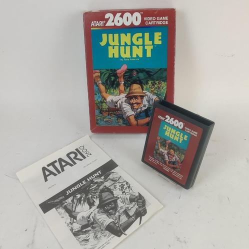 Jungle Hunt Atari 2600 Cib || nu voor maar €14.99, Spelcomputers en Games, Games | Atari, Gebruikt, Atari 2600, Avontuur en Actie