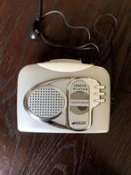 Draagbare cassettespeler Zilver Super Bass., Ophalen of Verzenden, Walkman