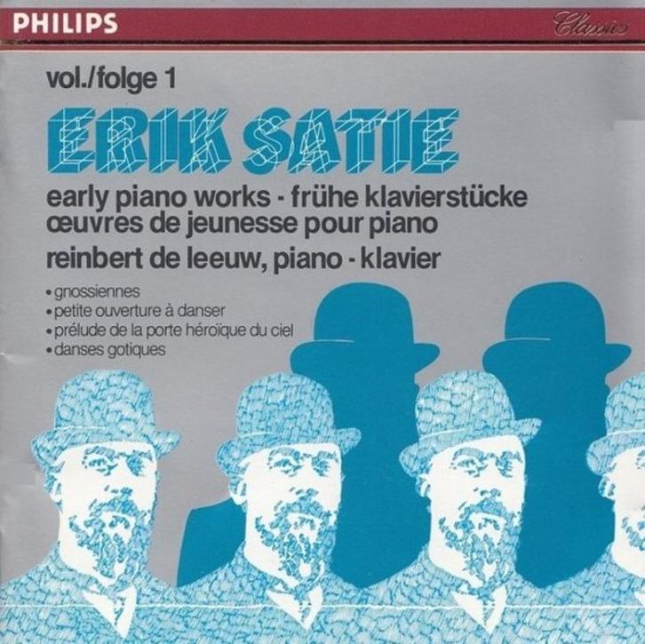 Satie, Erik / early piano works vol.1 / reinbert de leeuw, Cd's en Dvd's, Cd's | Klassiek, Gebruikt, Kamermuziek, Romantiek, Ophalen of Verzenden