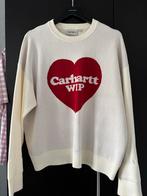 Creme Carhartt WIP Trui Hart - Maat L nog als nieuw, Wit, Maat 42/44 (L), Ophalen of Verzenden, Zo goed als nieuw
