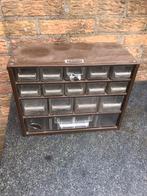 Vakjes kast Raaco vintage garage kleine spulletjes, Ophalen of Verzenden, Gebruikt, 25 tot 50 cm, Minder dan 100 cm