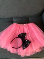 Roze tutu met haarband - Carnaval of verkleedpartij, Maat 38/40 (M), Carnaval, Ophalen of Verzenden, Zo goed als nieuw
