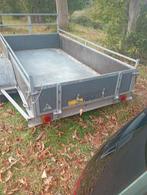 Aanhangwagen, 130x300 met oplooprem, Ophalen, Gebruikt