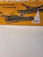 2 elektrische wissels Marklin HO 5202 in originele doos, Hobby en Vrije tijd, Modeltreinen | H0, Ophalen of Verzenden, Wisselstroom