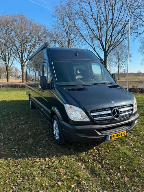 Super strakke sprinter 319 v6 camper automaat bj 2009, Caravans en Kamperen, Campers, Particulier, Bus-model, tot en met 3, Mercedes-Benz