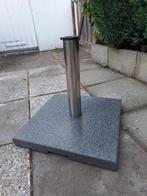 Stenen parasolvoet 40x40 cm, Tuin en Terras, Parasols, Ophalen, Gebruikt, Minder dan 1 meter, Parasolvoet