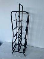 Wijnrek zwart home society, industrieel, Huis en Inrichting, Ophalen of Verzenden, Zo goed als nieuw, 75 cm of meer, 25 flessen of meer
