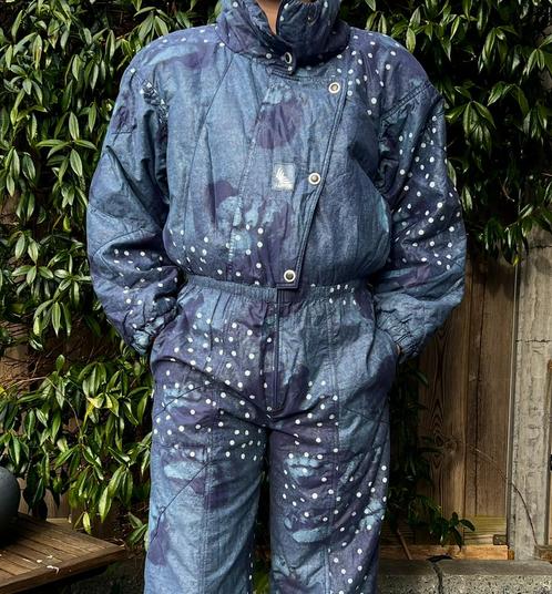 Vintage Retro Skipak M, Kleding | Dames, Wintersportkleding, Gedragen, Pak, Maat 38/40 (M), Ophalen of Verzenden