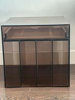 Jaren 70 platenkastje, Ophalen, Zo goed als nieuw, Minder dan 150 cm, Minder dan 100 cm