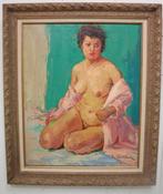 Albert TERKEN, de naaktpose, Antiek en Kunst, Ophalen