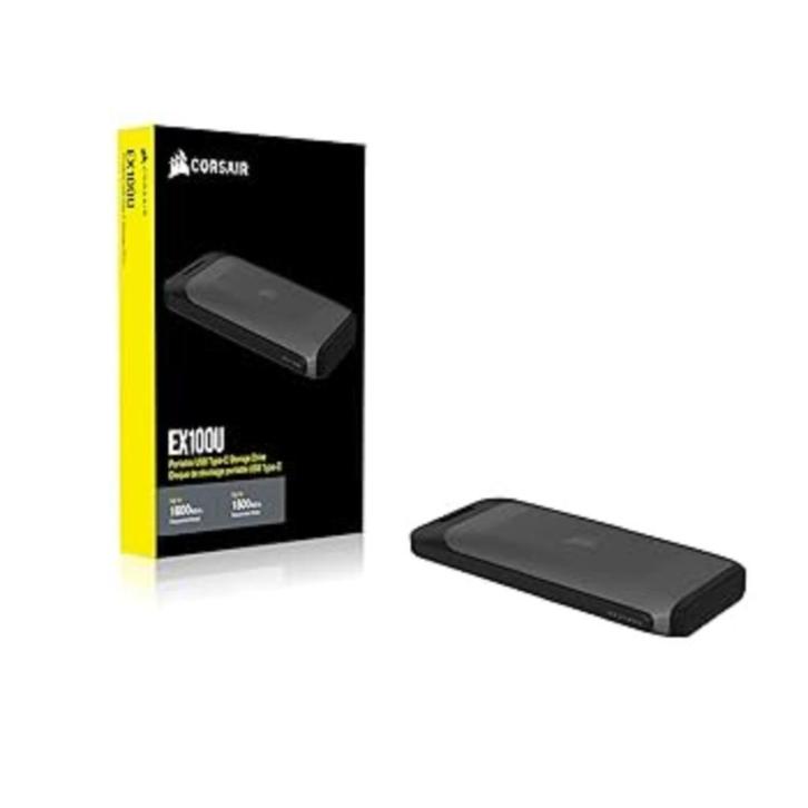 Corsair EX100U 1Tb externe SSD, Computers en Software, Harde schijven, Zo goed als nieuw, Extern, SSD, USB, Ophalen of Verzenden