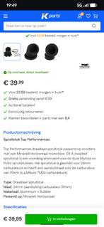 Top performance draaibaar spruitstuk 24mm minarelli hor, Ophalen of Verzenden, Zo goed als nieuw