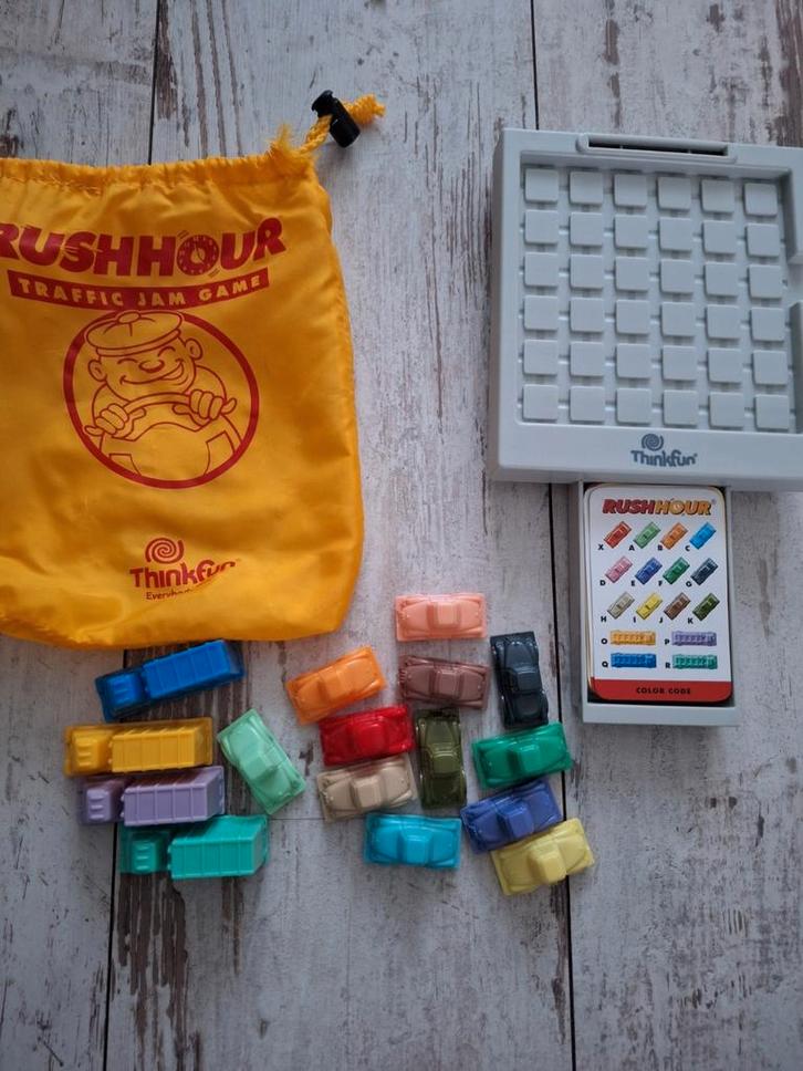 Rush hour, traffic jam game, smart game, Kinderen en Baby's, Speelgoed | Educatief en Creatief, Gebruikt, Puzzelen, Ontdekken
