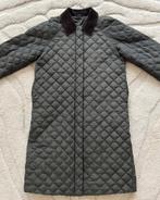 Donkergroen gewatteerder donsjas, maxi jas. M. Type barbour, Kleding | Dames, Zuiver Dons gewatteerd, Zo goed als nieuw, Groen