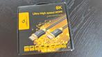 ULTRA SNEL 10M HDMI 2.1 KABEL 8K@60HZ 4K@120HZ  EARC HDCP, Ophalen, Zo goed als nieuw, 10 meter of meer, Optische kabel