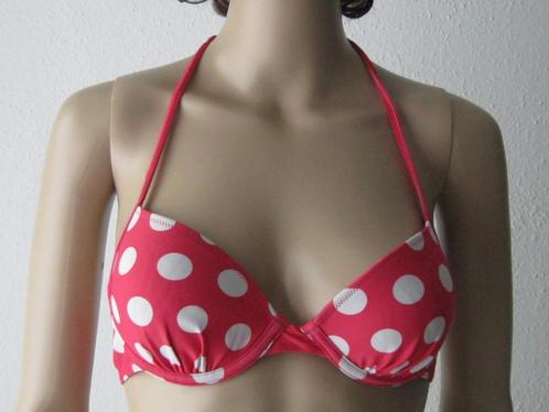 maat M, (38 cup-B) bovenstuk bikini met beugel, polka dots, Kleding | Dames, Badmode en Zwemkleding, Gedragen, Overige typen, Overige kleuren