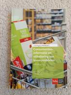 Consumenten info etikettering levensmiddelen, Ophalen of Verzenden, Alpha, Zo goed als nieuw
