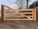 Mooie poorten op maat leverbaar, landhek,poort,toegangspoort, Tuin en Terras, Ophalen, Nieuw, 150 tot 200 cm, Hout