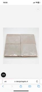 Designtegels Zellige Ecru 10 x 10, Doe-het-zelf en Verbouw, Ophalen, Nieuw, Minder dan 20 cm, Minder dan 5 m²