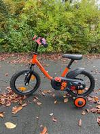 B’twin 14” kinderfiets, Zijwieltjes, Gebruikt, Ophalen of Verzenden, Minder dan 16 inch
