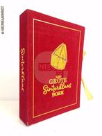 Decoratieve fluwelen Sinterklaasboek - rood/goud, 23cm, Diversen, Sinterklaas, Verzenden, Zo goed als nieuw