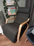 Grijze schommelstoel, Ophalen, Zo goed als nieuw, Stof, Eén