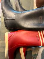 Aigle regenlaarzen, 2 paar, maat 30 & 32, Ophalen of Verzenden, Gedragen, Rood, Regenlaarzen