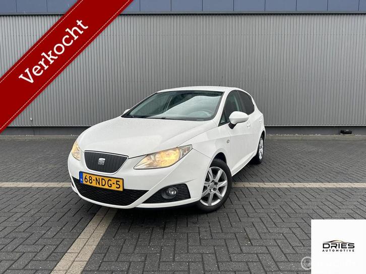 Seat Ibiza 1.2 TDI Reference Ecomotive Volledig onderhouden!, Auto's, Seat, Bedrijf, Ibiza, ABS, Airbags, Alarm, Bochtverlichting