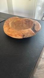Fruitschaal, Ophalen, Zo goed als nieuw, Rond, Hout