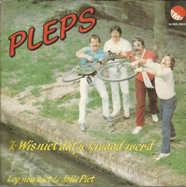 Single (1982) Pleps - 'K Wist niet dat je Kwaad werd., Cd's en Dvd's, Vinyl | Nederlandstalig, Gebruikt, Levenslied of Smartlap