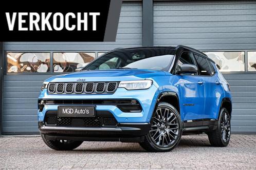 Jeep Compass 4xe Plug-in Hybrid Electric Night Eagle /KEYLES, Auto's, Jeep, Bedrijf, Te koop, Compass, 4x4, ABS, Achteruitrijcamera