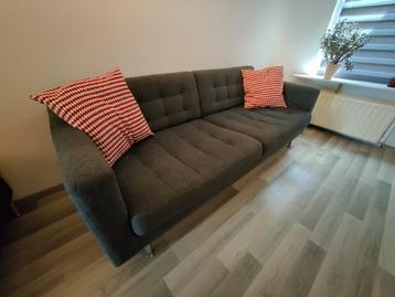 3 zits bank Ikea Landskrona met hocker - afbeelding 3