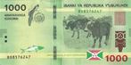 Burundi bankbiljet 1000 Francs cows 2021, Pick New UNC, Postzegels en Munten, Bankbiljetten | Afrika, Los biljet, Ophalen of Verzenden