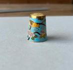 Geëmailleerde cloisonnee koperen vingerhoed, Verzamelen, Vingerhoedjes, Ophalen of Verzenden, Zo goed als nieuw