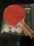 Tafeltennis setje compleet, Ophalen of Verzenden, Zo goed als nieuw, Net, Batje(s) of Balletje(s)