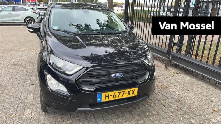 Ford EcoSport 1.0 EcoBoost ST-Line Black Trekhaak Stoelverwa, Auto's, Ford, Bedrijf, Te koop, Ecosport, ABS, Achteruitrijcamera