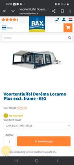 Voortentluifel  mt 12 en voortent mt 11, pvc grondzeil, Caravans en Kamperen, Voortenten en Luifels, Ophalen of Verzenden, Zo goed als nieuw