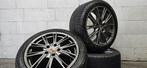 20" Porsche Panamera 971 2G platinum Michelin winterbanden, Auto-onderdelen, Banden en Velgen, Gebruikt, 275 mm, Banden en Velgen