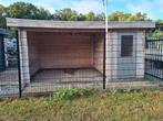 Showmodel tuinhuis huis met overkapping, Tuin en Terras, Tuinhuizen, Ophalen, Tuinhuis, 1 raam, 500 cm of meer