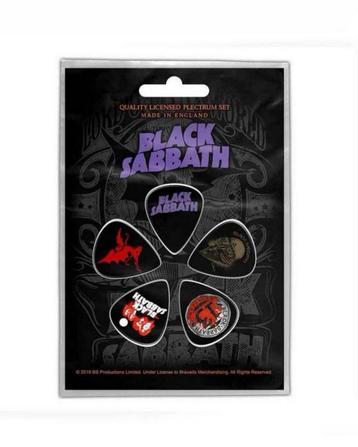 Black Sabbath Plectrumpakket Purple Logo', metal, rock, man beschikbaar voor biedingen