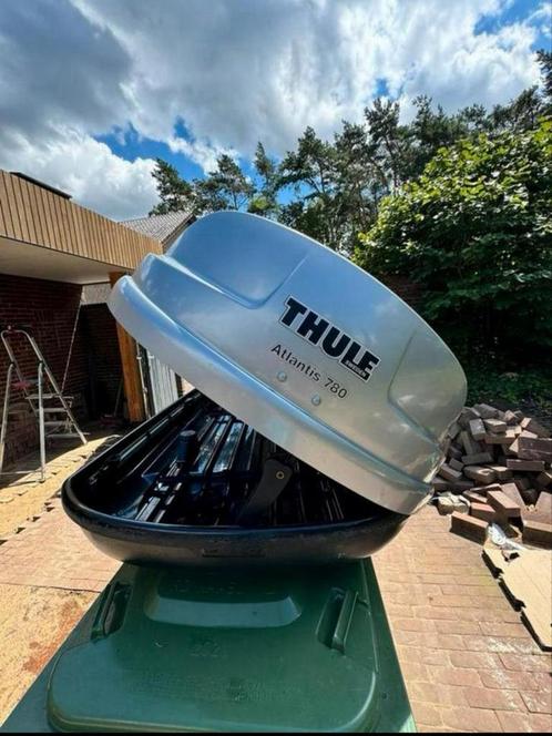 TE HUUR: Thule atlantis 780 dakkoffer. Groot model., Auto diversen, Dakkoffers, Zo goed als nieuw, Ophalen
