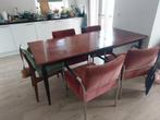Uitschuifbare eettafel, Huis en Inrichting, Tafels | Eettafels, Ophalen, Gebruikt