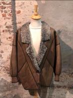 Bruine lamslederen lammy coat jas maat 44, Kleding | Dames, Jassen | Winter, Bruin, Etten-Leur, Maat 42/44 (L), Djt@dejuistetoon.eu