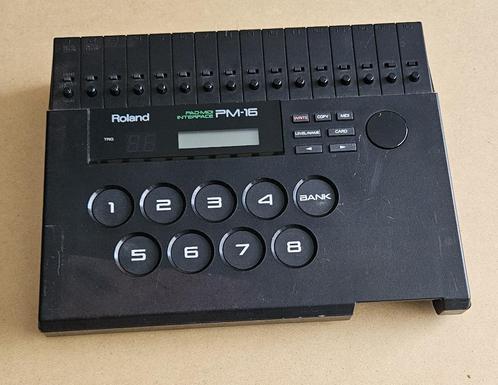 Roland Pm16 pad-midi interface, Muziek en Instrumenten, Midi-apparatuur, Gebruikt, Ophalen of Verzenden