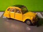 Maisto - Citroën 2CV [geel] 1/55 1, Ophalen of Verzenden, Gebruikt, Auto