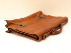 leren schooltas 33046, Sieraden, Tassen en Uiterlijk, Tassen | Schooltassen, Ophalen of Verzenden, Gebruikt, 30 tot 40 cm