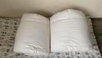 <Livarno Home 2 x 1 persoons dekbed>, Eenpersoons, Wit, Ophalen of Verzenden, Deken of Dekbed